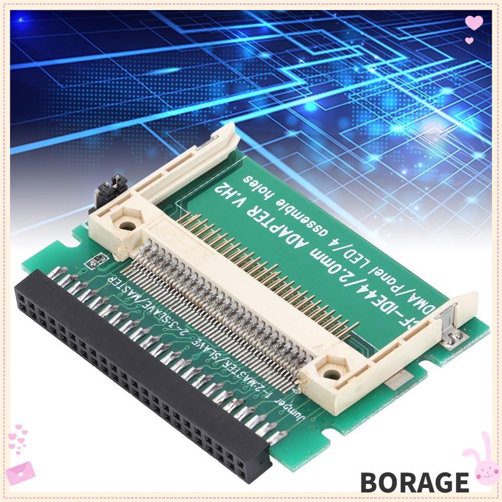 BORAG Compact Flash Adapter, สะดวก 44pin CF to IDE Adapter, แบบพกพาทนทานทนทานทนทานสวมใส่ CF Card Ada
