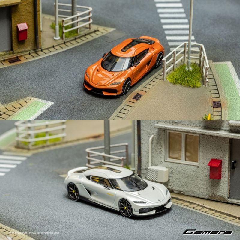 HKM 1: 64 Koeniseg Gemera Gemera Hybrid Supercar Model Jewelry
