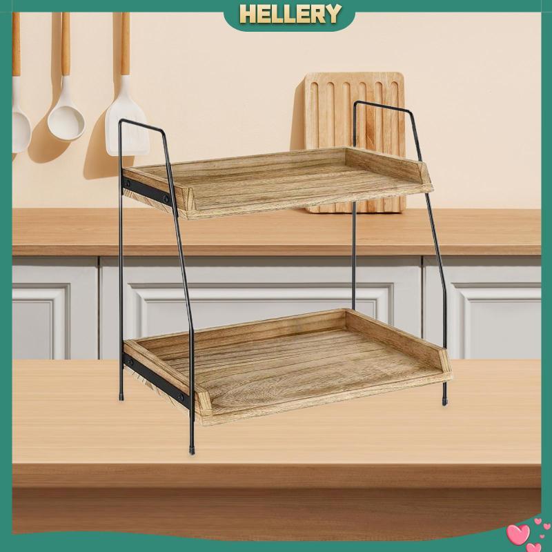 [HelleryTH] Coffee Station Organizer ชั้นวางเคาน์เตอร์ครัวสําหรับ Dresser Home