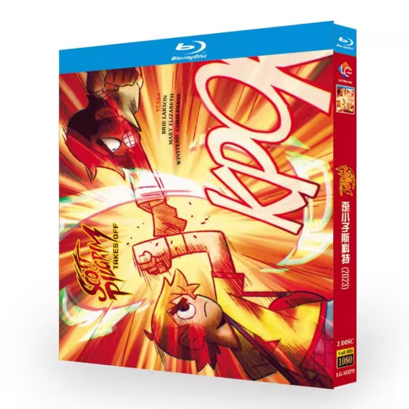 Blu-ray Disc American Animation Scott Pilgrim Takes Off TV+Live Action Film เวอร์ชัน (2023) 2BD G002