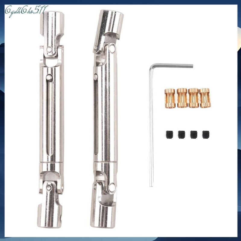 MN78 Metal Drive Shaft CVD Driveshaft with 3mm to 4mm Shaft Sleeve for MN78 MN-78 MN 78 1/12 RC Car 