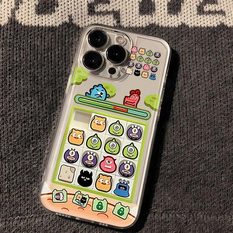 ปริศนาสนุกเหมาะสําหรับเคสโทรศัพท์ Redmi K70PRO K60 Little Monster k50/K30I Extreme Edition K40 Game 