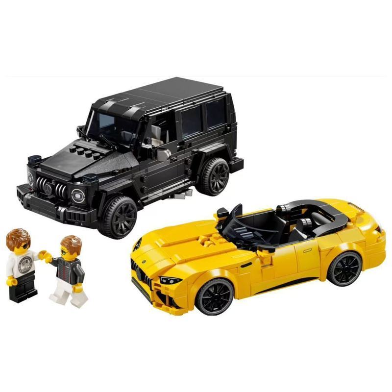 Compatible Racing 76924 Mercedes G63SL63 ประกอบของเล่นบล็อกตัวต่อ Mercedes-Benz