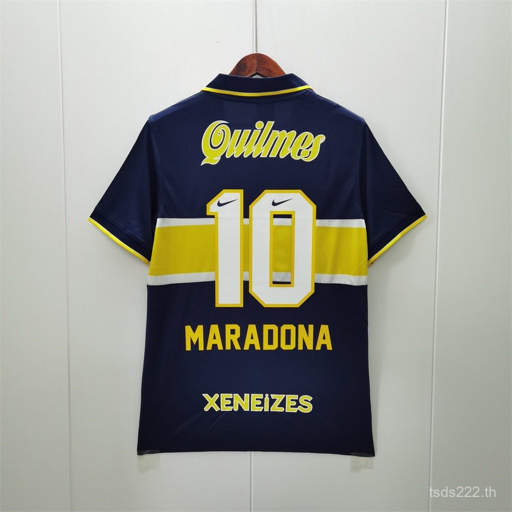 Boca Juniors Marradona Retro 1996-1997 Futbol Jersey * &-* WTF6