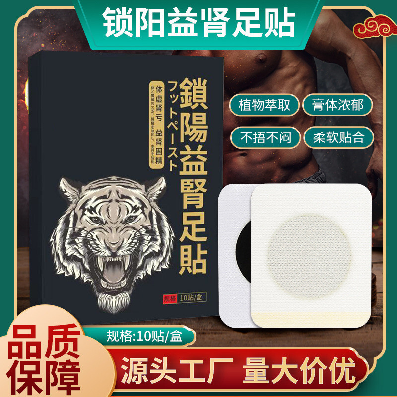 ร้านดาว✨Cynophy Kidney Foot Patch Men Fuyang Yi Kidney Solid Book Ai Kidney Strong Kidney Health Pat