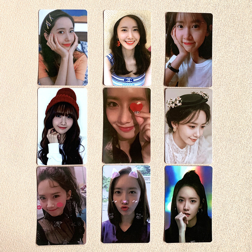 Girls Generation Lin YOONA Photocard YOONA สินค้าสไตล์เดียวกันการ์ดสุ่มการ์ด LOMO โปสการ์ด