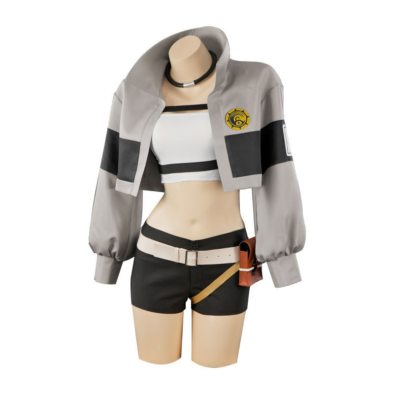 Abandoned War Ghost Lige Luther บทบาทเล่นเกมสองมิติผู้ชายผู้หญิง C เสื้อผ้า GACHIAKUTA Li glaze คอสเ