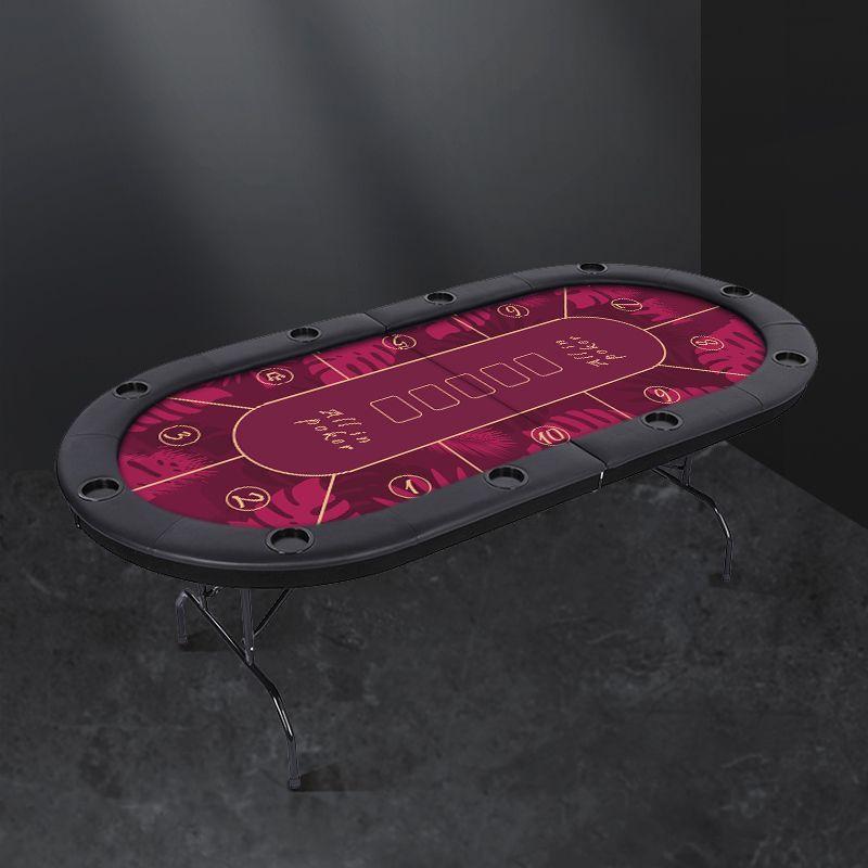 ขายตรงจากโรงงาน Texas Holdem Table Mat Texas Table Mat Chip Tabletop ปรับแต่งพับได้ Holdem Table Boa