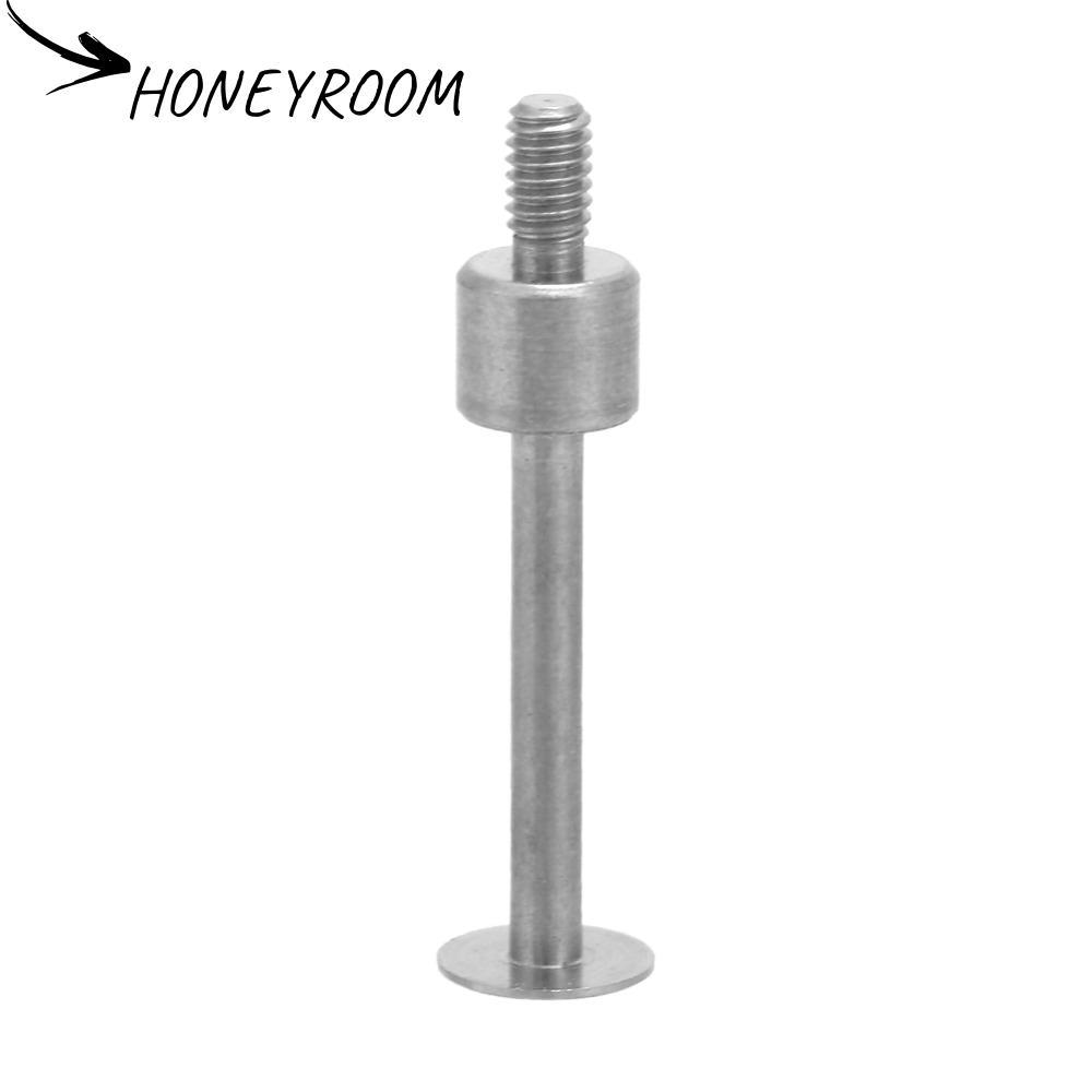 HONEYROOM Dial Indicator Probe, เหล็กความเร็วสูง M2.5 ด้ายแบน Contact Point, ทนทาน T Shape Dial Gaug