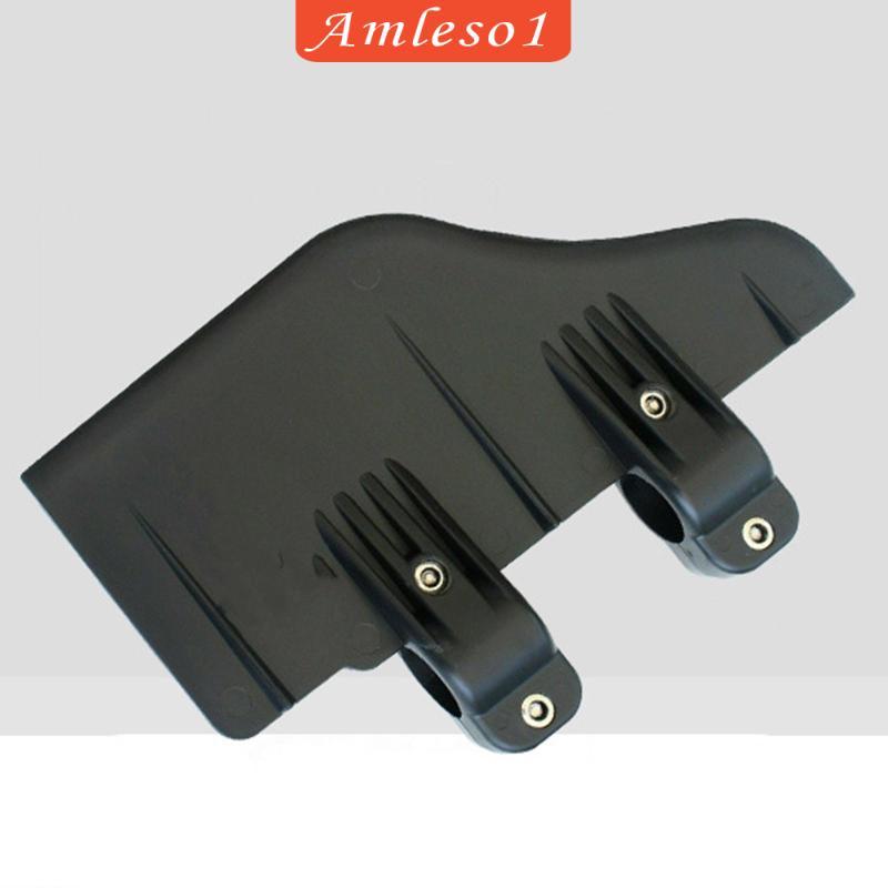 [Amleso1] Rudder Clamp Trolling Motor Rudder Canoe Rudder Kayak Rudder Boat Rudder PP Construction w