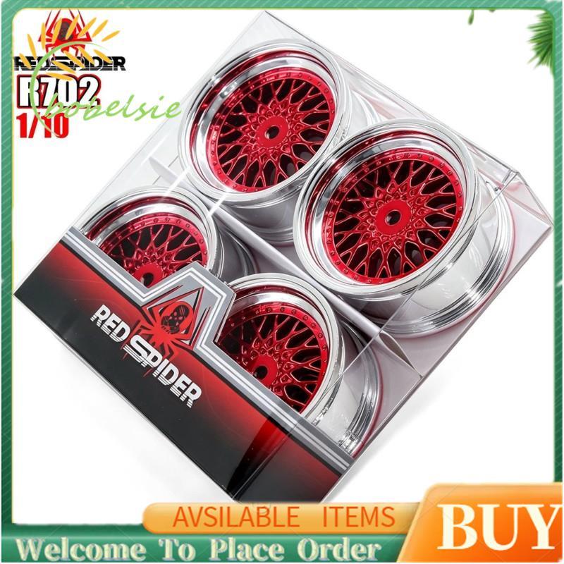Spider 1/0 Flat Run TIMIYA สําหรับ TT01 TT02 XV01 XV02 Dual Color Nylon Wheel Hub R702