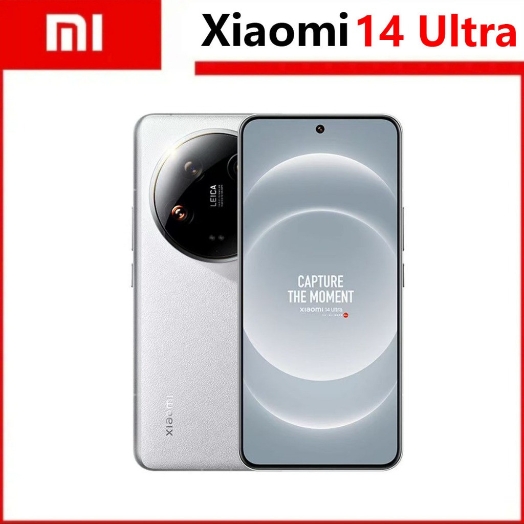 Xiaomi 14 Ultra 5G Snapdragon 8 Gen3 6.73 2K AMOLED 5300mAh แบตเตอรี่ 90W สภาพดีมือสองโทรศัพท์ CN รุ