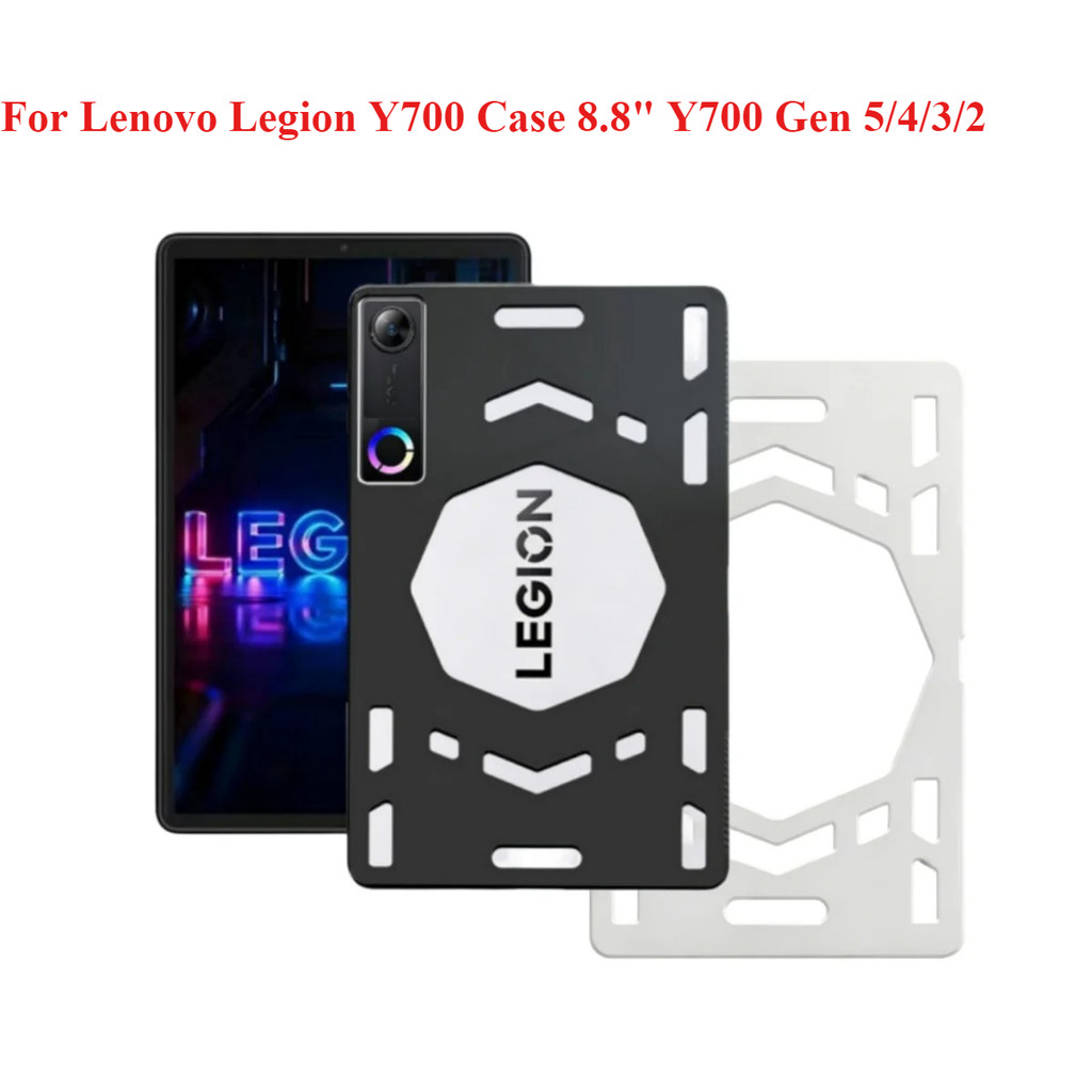 Soft TPU สําหรับ Lenovo Legion Y700 กรณี 8.8 "Y700 Gen 5/4/3/2 Hollow Design กันกระแทกเปลือกป้องกันส