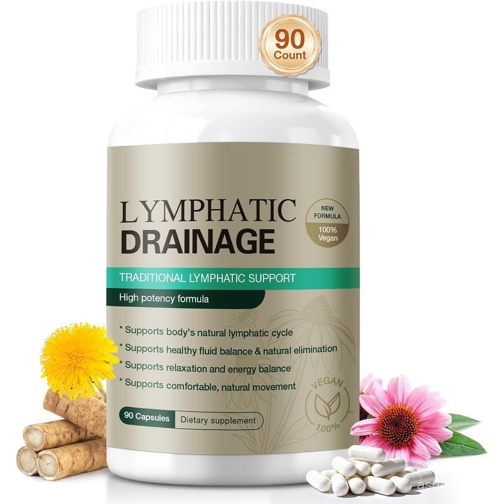 21-in-1LymphaticDrainage,LymphrainageCapswithDande,Clavers&Echinacea,Immune&LymphSystemSystemSystemu