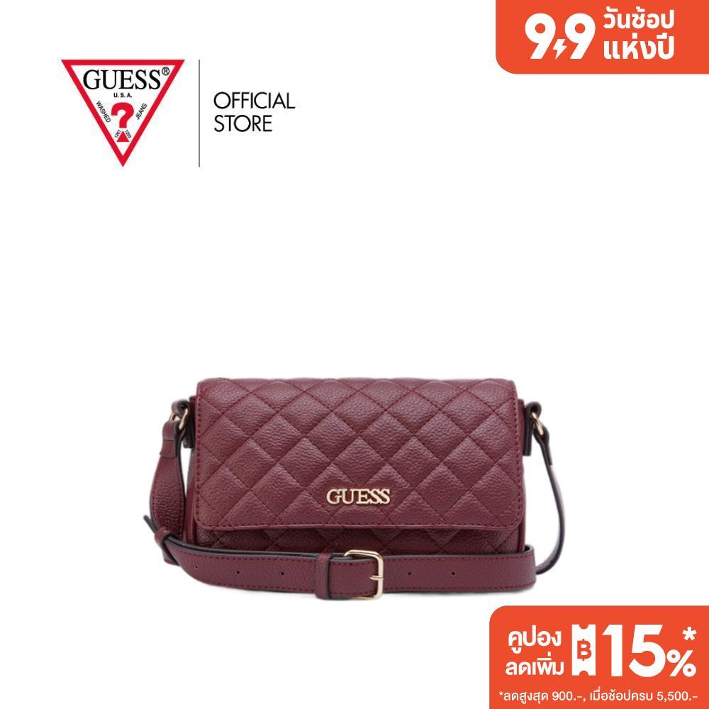กระเป๋า Guess รุ่น PA997820 WESTER FLAP CROSSBODY สีแดง