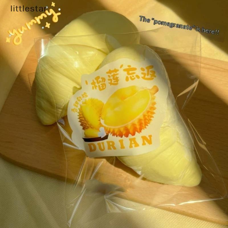 B&A Durian Soft Bread Squishy Toy with Slow Rebound Feature for ความวิตกกังวลบรรเทา {th}