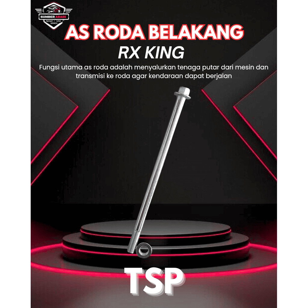 เพลาหลัง TSP RX King ใหม่ [A21-3]