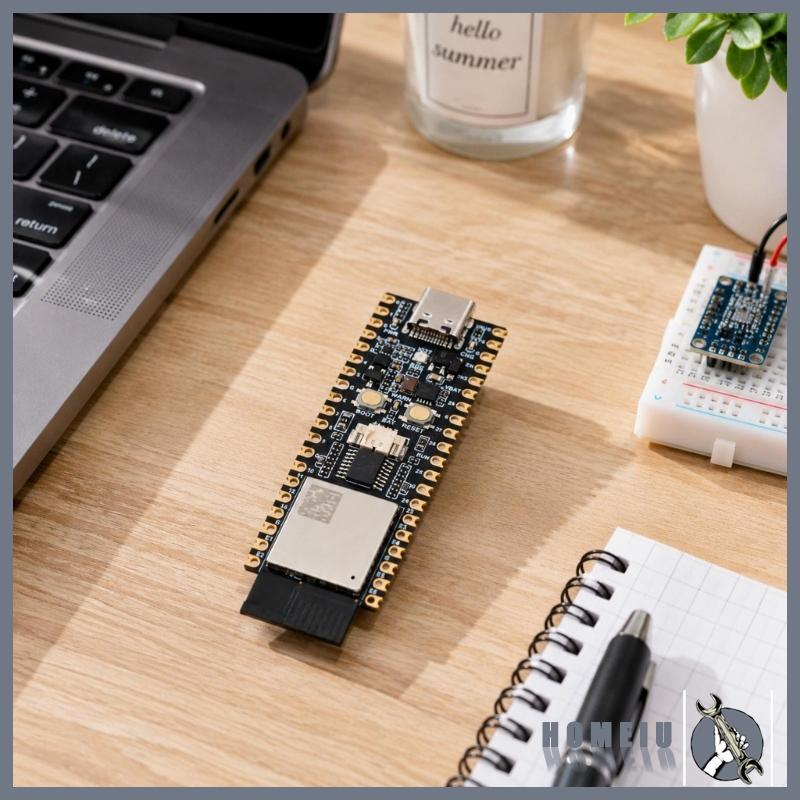HOMEIU C5 32-Bit Prototyping Board พร้อมเครือข่าย 4 GHz และ 5 GHz 2 ตัว โปรโตคอลหลายตัวและอินเทอร์เฟ