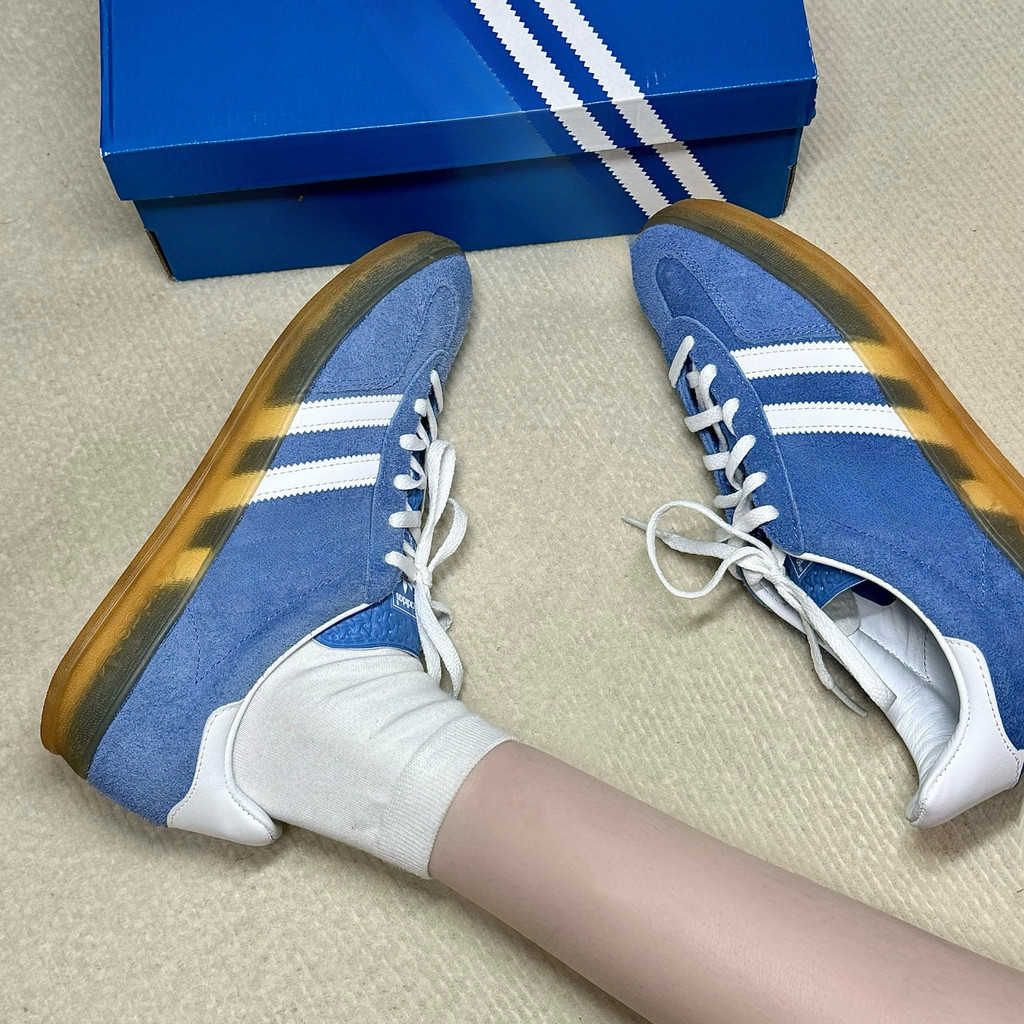 Retro Classic Clover Gazelleในร่ม Suede รองเท้าผ้าใบการฝึกอบรมเยอรมัน HQ8717 Putian Pure Original สา