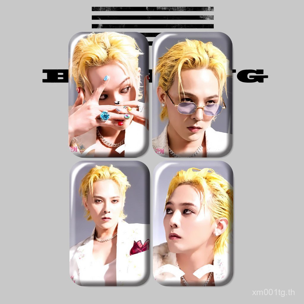 G G-DRAGON G-DRAGON บาร์รอบ Tinplate เข็มกลัดเกาหลี Star Aidou ข้าว Merchandise Guzi I2QS