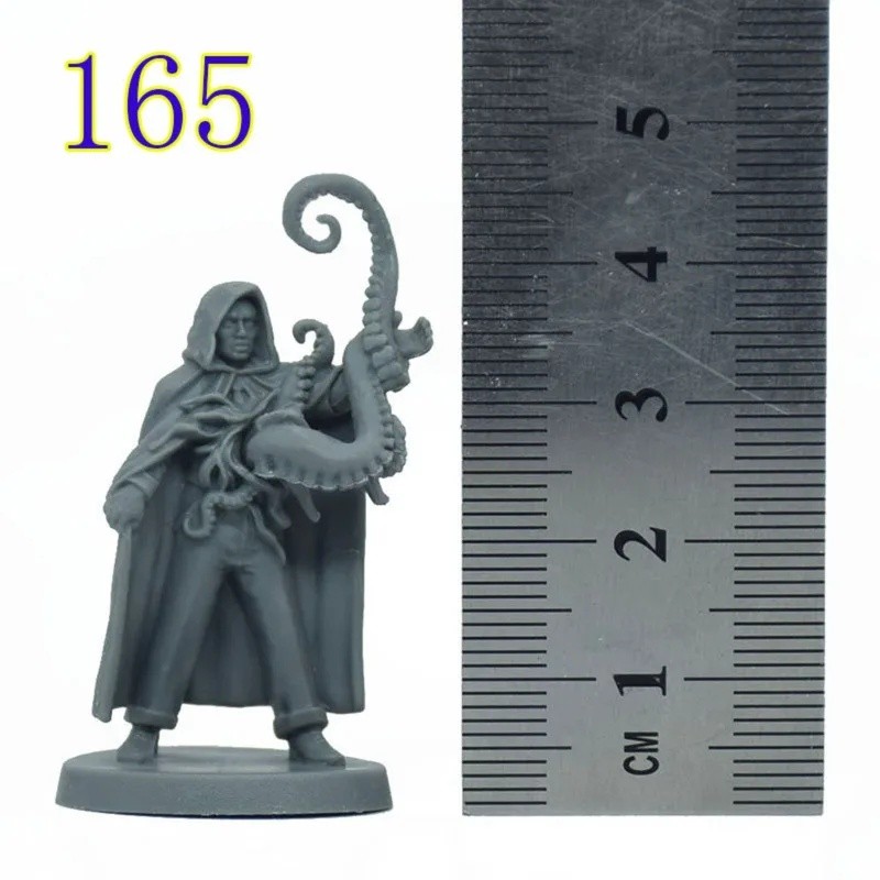 LJJ TRPG เกมกระดาน Cthulhu Death May Die Miniatures,165-191 Nyarlatothep Human Form Unpainted สยองขว