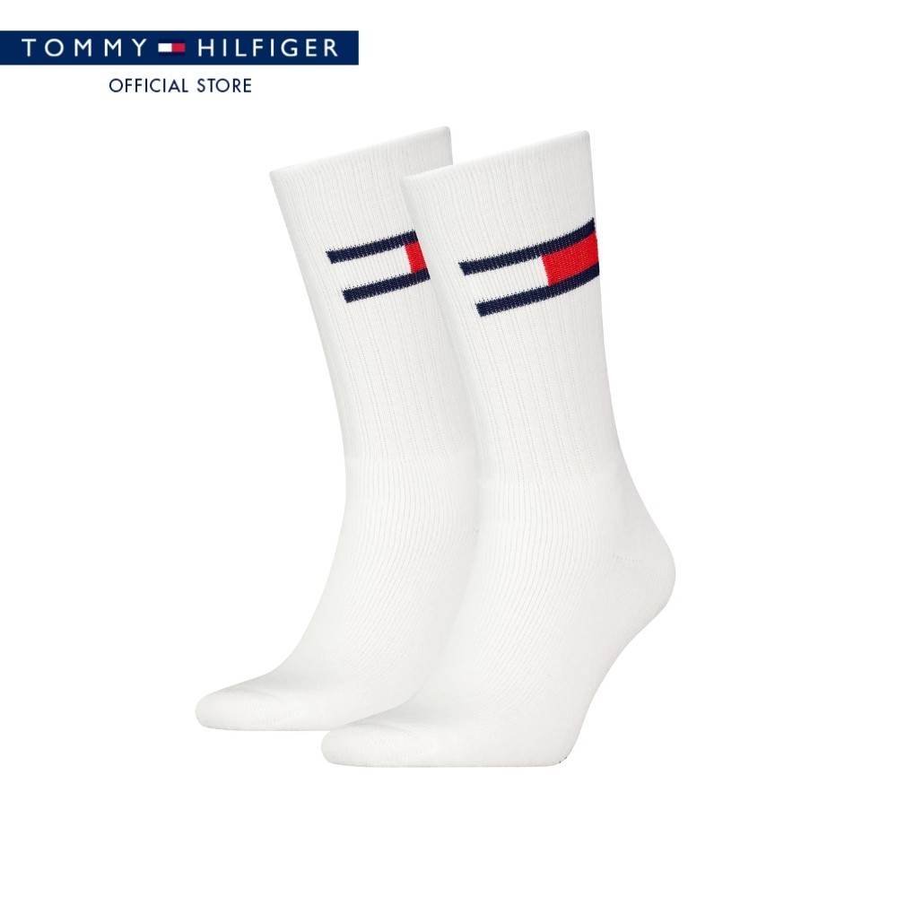 Tommy Hilfiger ถงเท้า ผู้ชาย รุ่น 701228222 001 - สีขาว