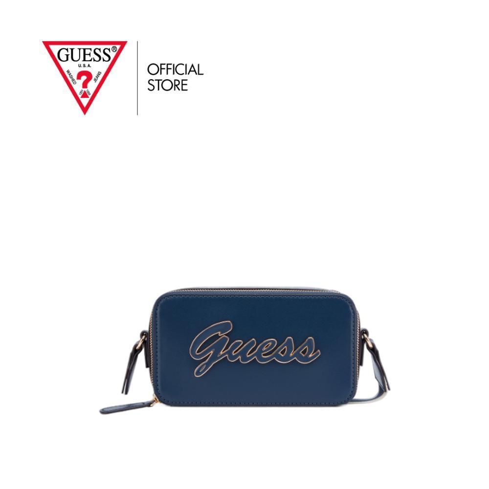 กระเป๋า Guess รุ่น LG978070 CARRARA MINI CROSSBODY TOP ZIP สีกรมท่า