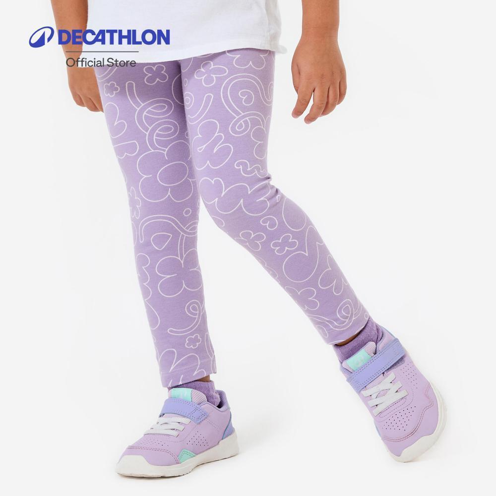 Decathlon Kids' Baby Gym Cotton Leggings กางเกงเลกกิ้งผ้าฝ้ายสำหรับใส่เล่นยิมนาสติกเด็กเล็ก