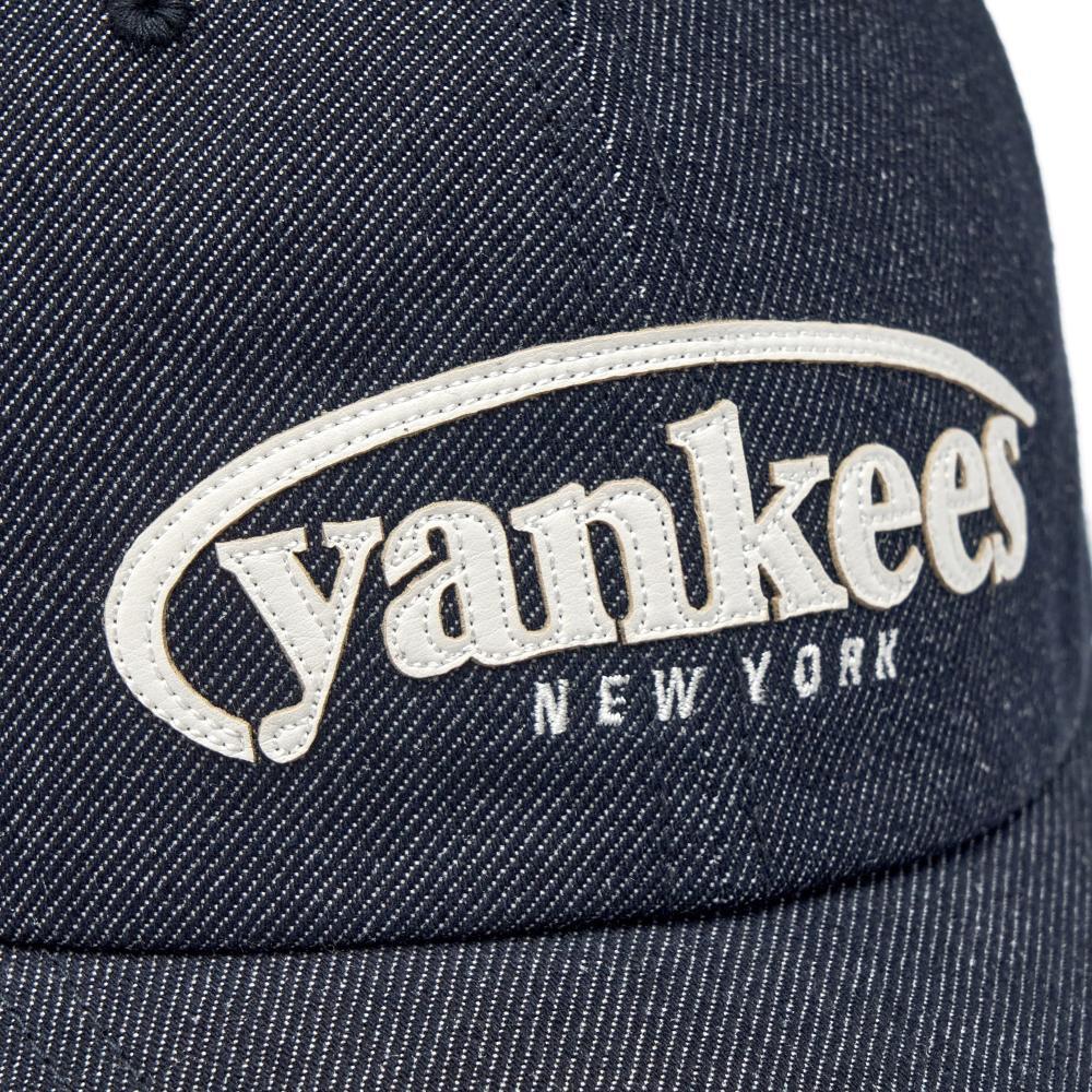 MLB قبعة كاب Vintage Denim — أزرق نيلي — صورة 5