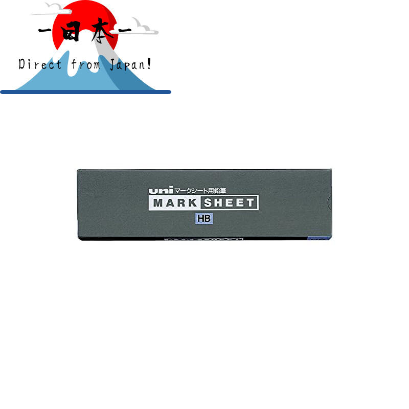 [Direct from Japan]
Mitsubishi Pencil Uni Mark Sheet HB Pencils, 1 dozen, UMSHB