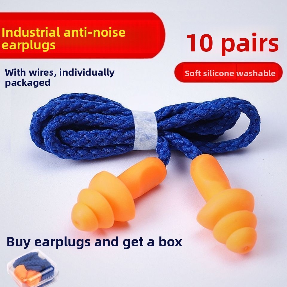 Industrial Earplugs Noise Sleep Super Special Soundproof Factory Machinery Noise Reduction Factory U