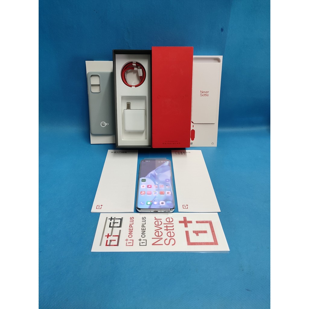 สีใหม่เอี่ยม OnePro 9Pro Flash Silver 8+256G Snapdragon 888 โทรศัพท์เกม