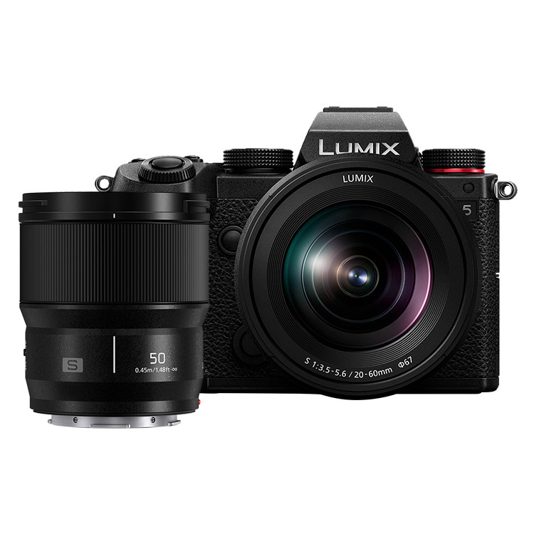[Flagship Store] Panasonic S5K (20-60 มม.)+S50 Double-Headed Full-Frame Introductory Micro-Sing Digi
