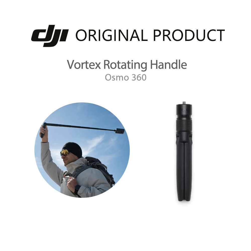 DJI Osmo Vortex ด้ามจับหมุนได้สําหรับอุปกรณ์เสริม DJI Osmo 360,อุปกรณ์เสริม DJI Osmo 360