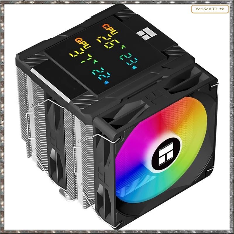 [LHY] PA 120 Digital Chassis หม้อน้ําระบายความร้อนด้วยอากาศ 6 ท่อความร้อน/CPU/CPU การตรวจสอบพร้อมกัน