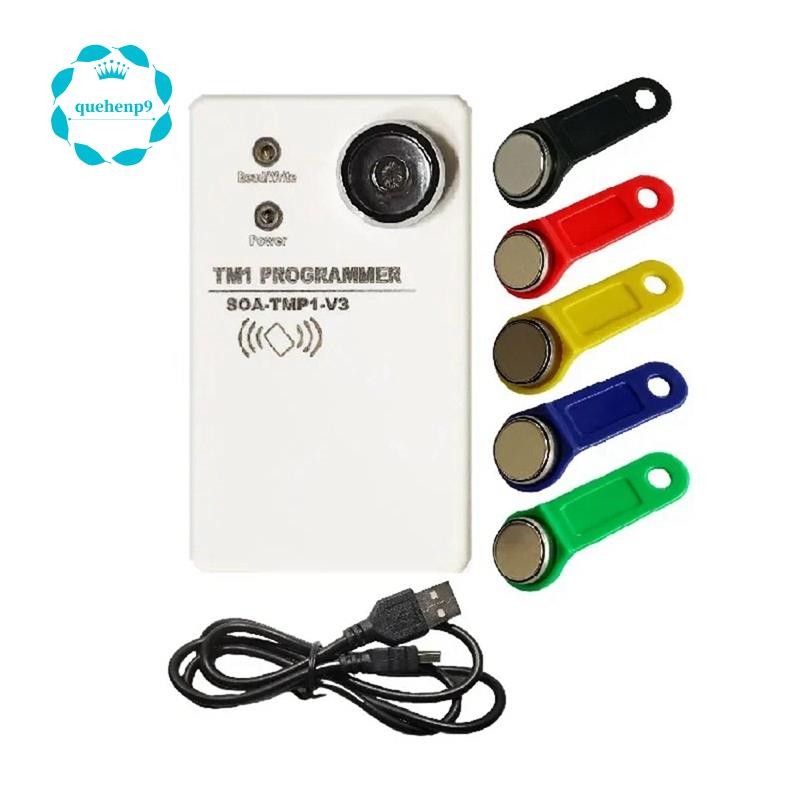 [Fast Q9]TM1 RFID Copier Duplicator มือถือ RW1990 TM1990 TM1990B Ibutton -1990A 125KHz EM4305 T5577 