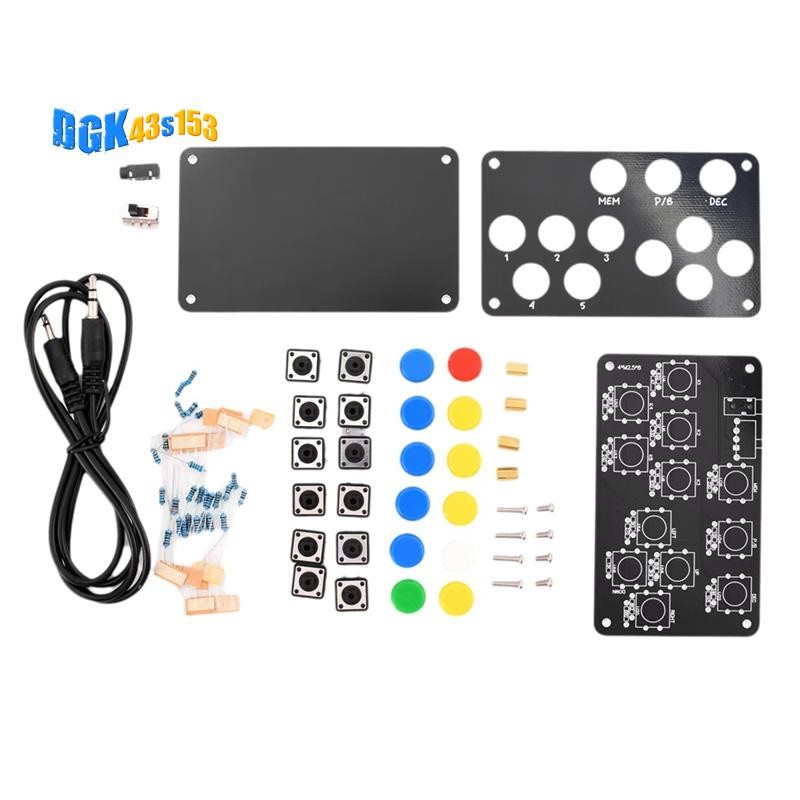 สําหรับ FT-710 FT-991 FT-891 วิทยุสองทางรีโมทคอนโทรลคีย์บอร์ดอุปกรณ์เสริม DIY Kit