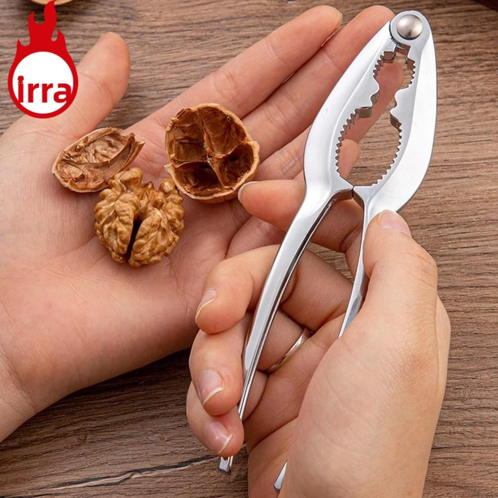 IRRA Crab Eating Tool, Lobster Clamp Easy Shell Removal Shell Cracker, สแตนเลสเปลือกปู Nut Cracker เ