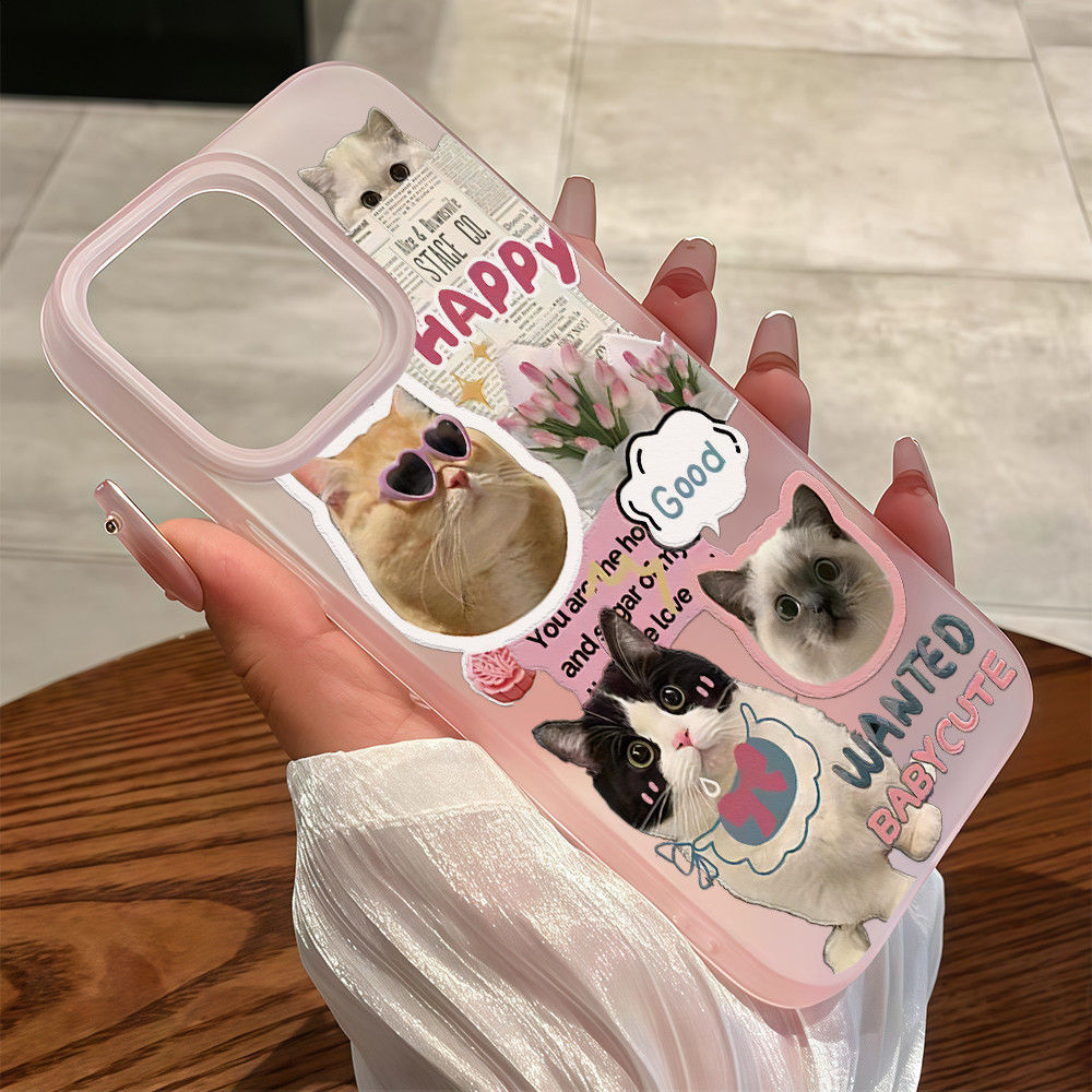 จัดส่งในพื้นที่ เคสมีน้ำค้างแข็งTPU รู้สึกดี มีสีสัน For IPhone16 15 14 13 11 7 8 plus Pro Promax X XR XSMAX DKMS217 ราคา ถูกที่สุด ดีลบีเคเค แกลเลอรีภาพที่ 4