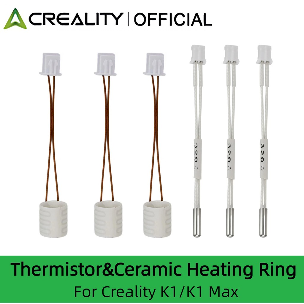 Creality 3D Printer K1/max 24V 60W Ceramic Heating Ring Hot End Nozzle Upgrade High Flow Speed Hot E