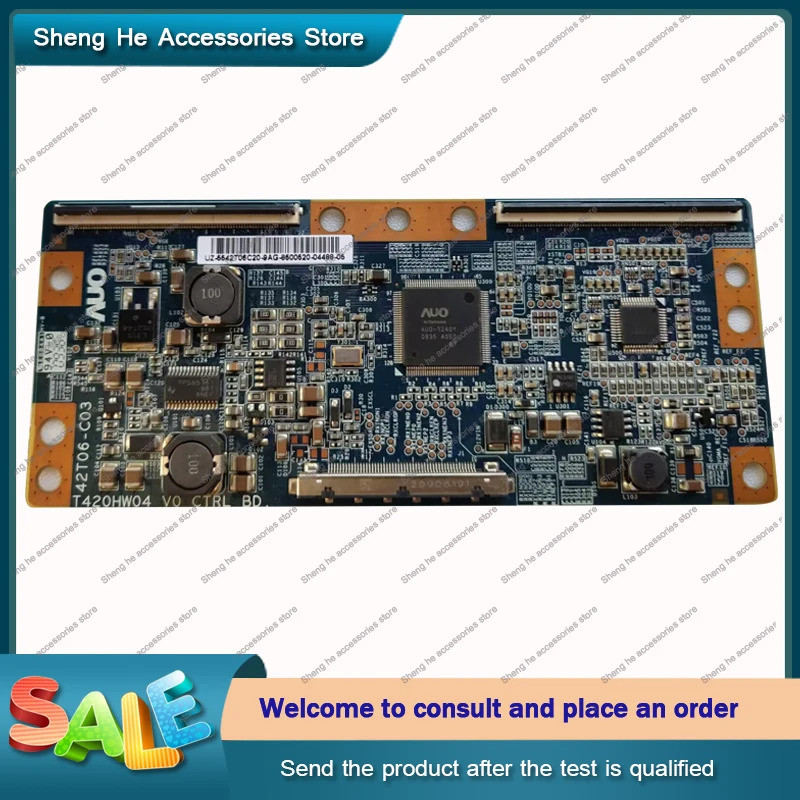 T-CON บอร์ด T420HW04 V0 42T06-C03 สําหรับ Changhong และการ์ดทีวีขนาด 42 นิ้วอื่นๆ T420HW04 V0