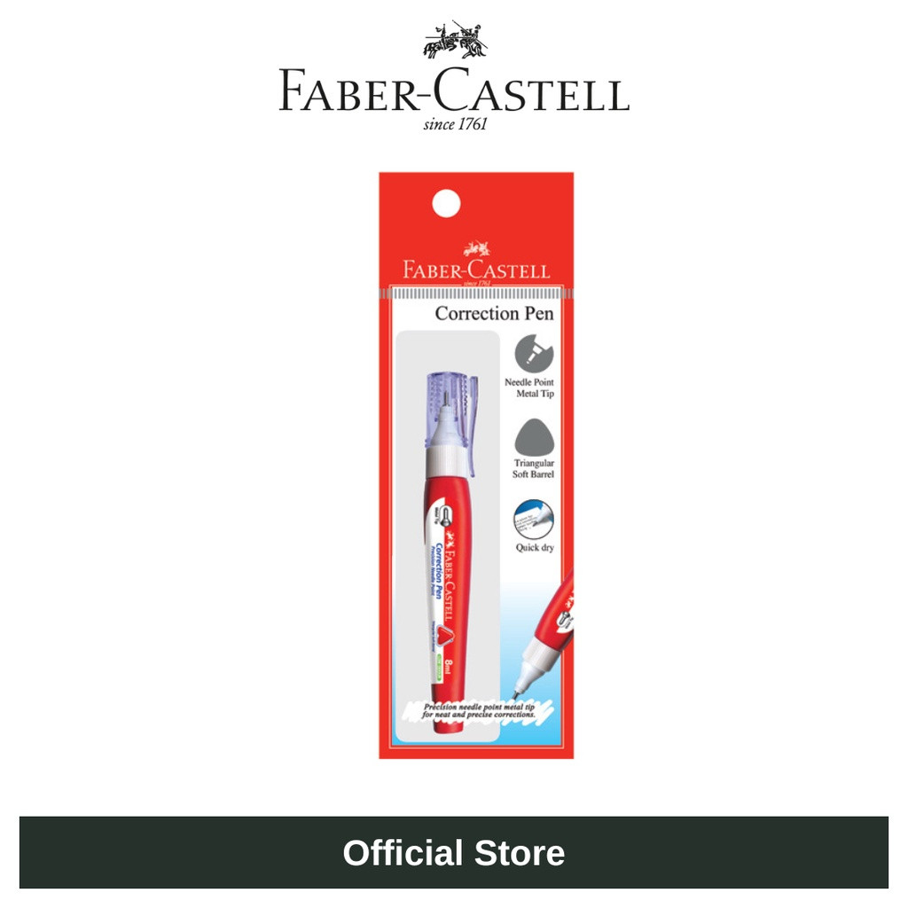 M-MALL [Faber-Castell] ปากกาลบคําผิด 8ML (PB of 1)