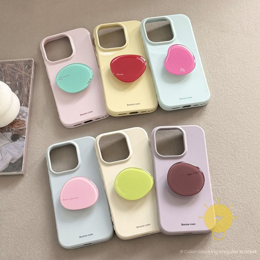 For เคสไอโฟน with Griptok TPU Bubble Strawberry เคส Phone Case For iPhone 17 Pro Max 16 15 14 13 12 Cover Aesthetic Korean Cute