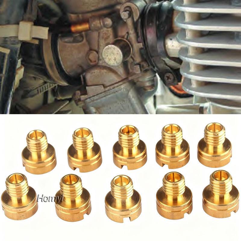 [Homyl] 10 ชิ้นคาร์บูเรเตอร์หลัก Jet Kit อะไหล่แทนที่สําหรับ Mikuni Vm26 Vm22