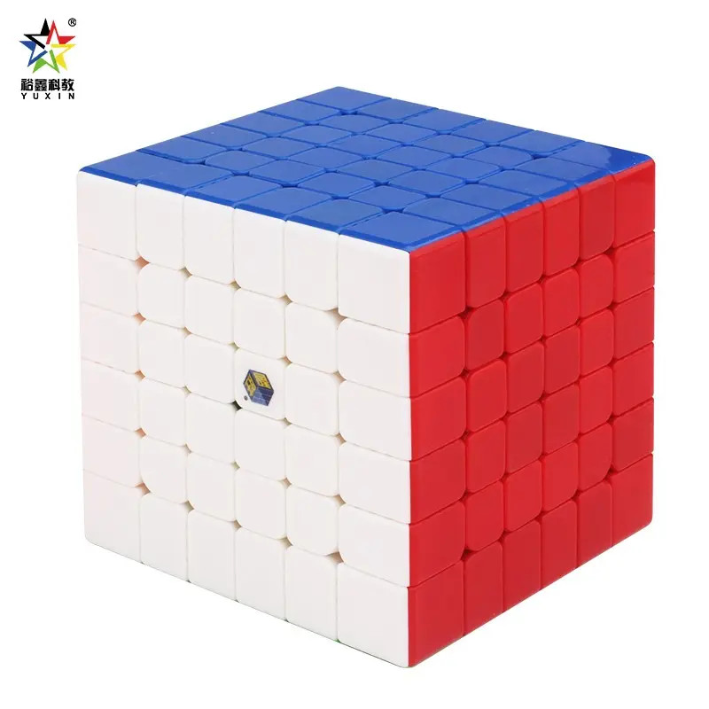 YuXin Little Magic 6X6 Magnetic Cube Professional Yuxin 6X6 ความเร็วแม่เหล็ก Cube ปริศนาของเล่นสําหร