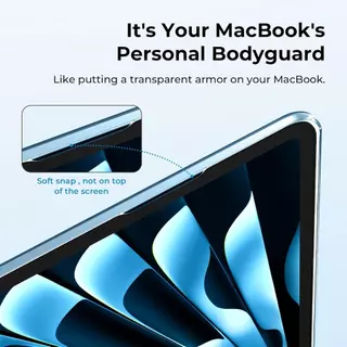 ใหม่ Ultra Slim Crystal Sky Blue Case สําหรับ MacBook Air Pro NEO 13 14 15 16 นิ้ว (M1/M2/M3/M4/M5)