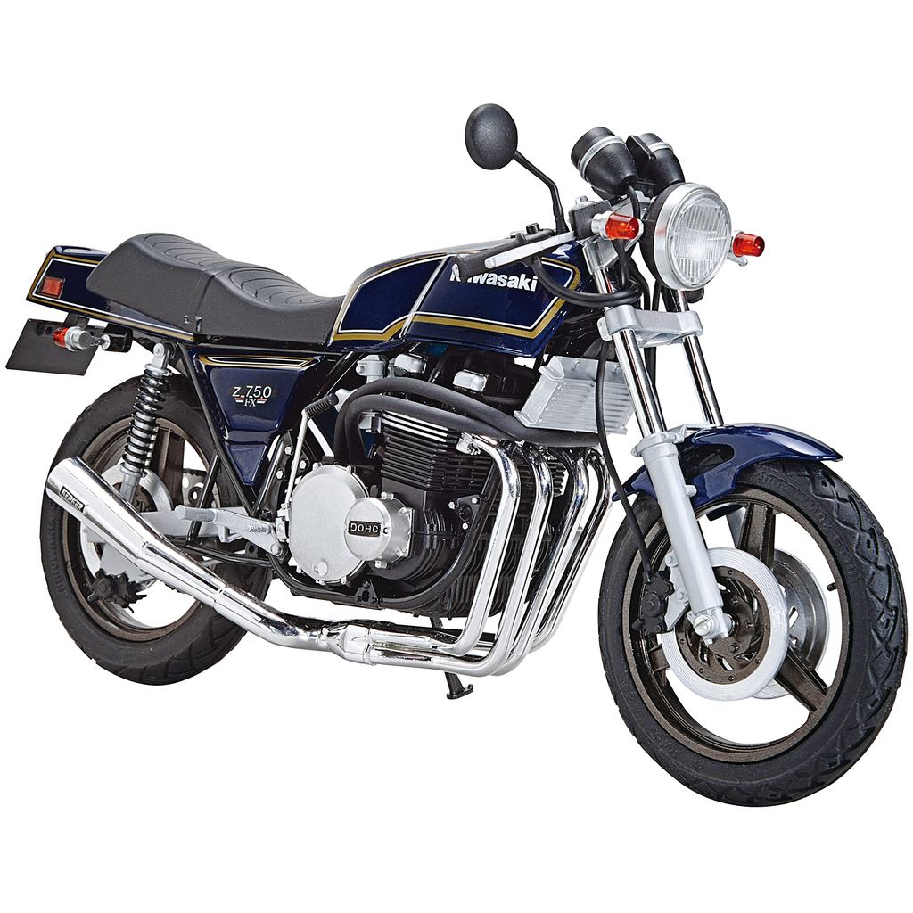 AOSHIMA 112 The Bike Series No45 Kawasaki KZ750D Z750FX 1979 โมเดลพลาสติกแบบกำหนดเอง