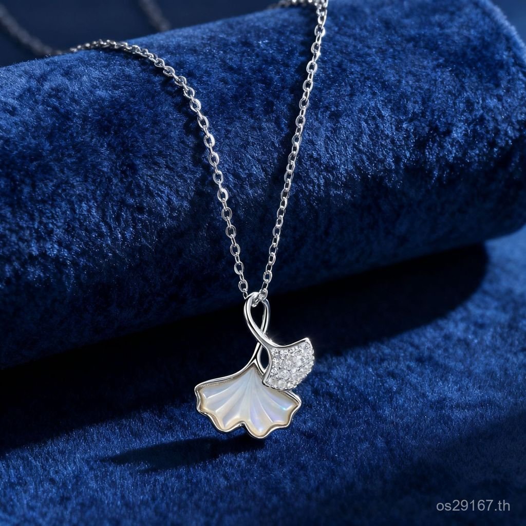 Sansheng Haoxiao S999 S925 สร้อยคอวันเกิดของขวัญสไตล์ใหม่ Clavicle Chain เงินสเตอร์ลิงวันวาเลนไทน์หญ