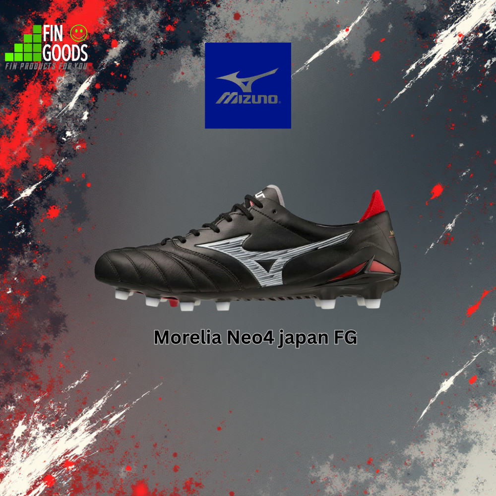 ของแท้ MIZUNO Morelia Neo lV Japan 🇯🇵 รหัส P1GA233001 รองเท้าสตั๊ด มิซูโน่