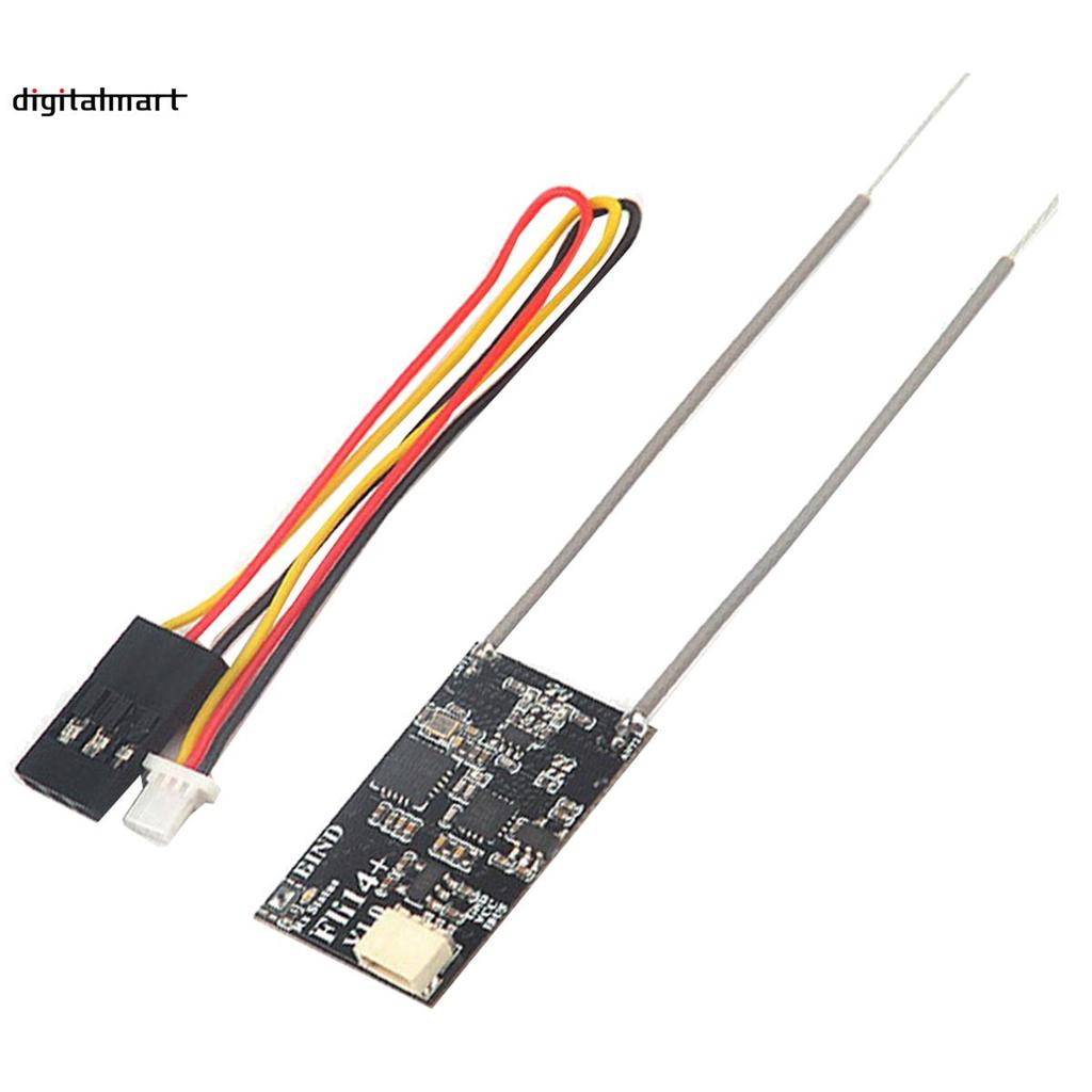 Fli14 + 4CH Mini Receiver สําหรับ AFHDS-2A พร้อม RSSI เอาต์พุตสําหรับ I6 I10 I6X IT4S I6S RC Drone, 